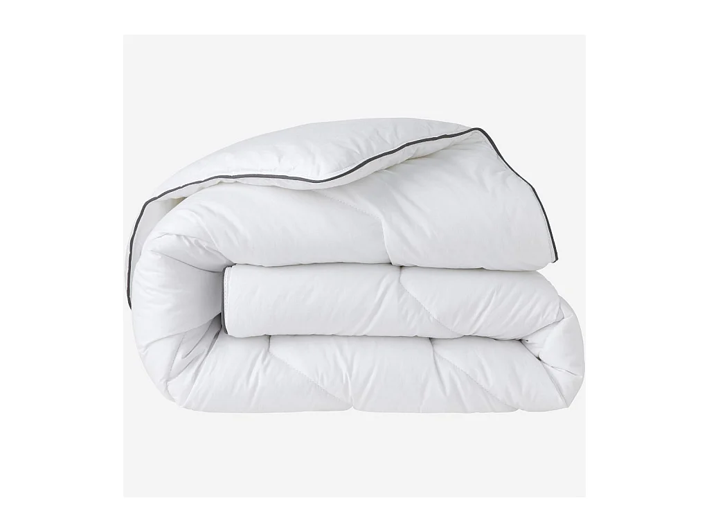 Habitat - Couette tempérée en synthétique - 300 g/m² - 200 x 200 cm - Souffle de lin
