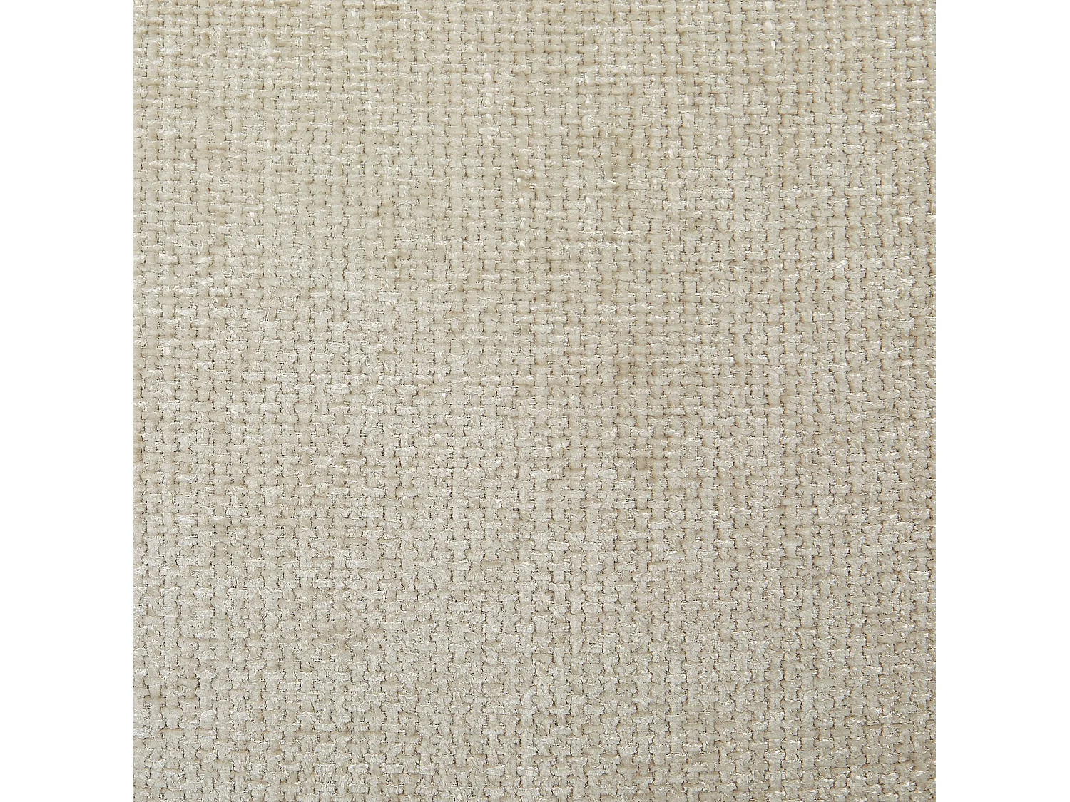Habitat - Lit coffre 160 x 200 cm en tissu chenille - Crème - Setana