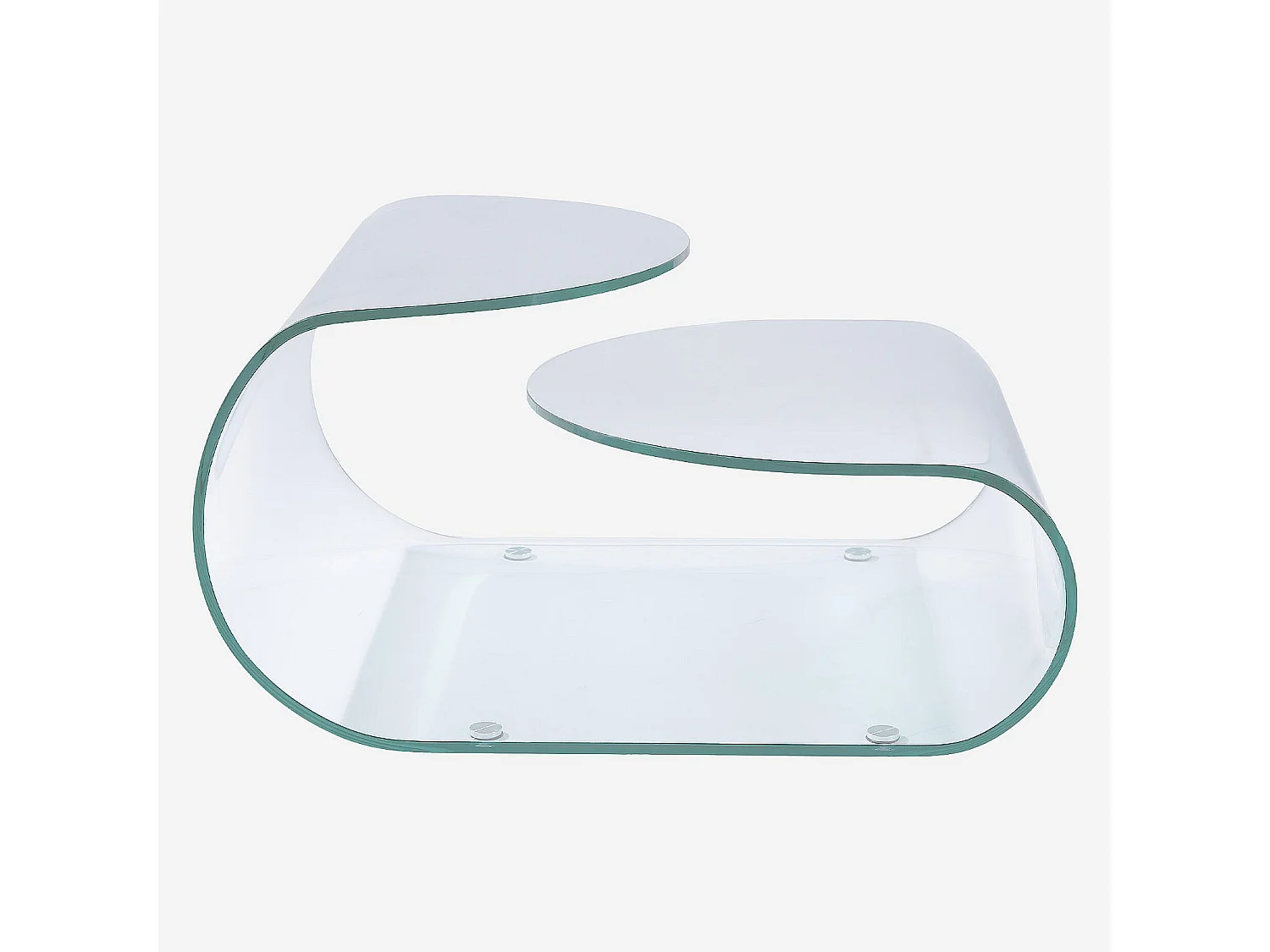 Habitat - Table basse en verre - Transparent - Solgina
