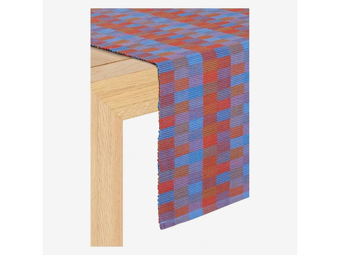 Habitat - Lot de 2 travers de table en coton - 140 x 40 cm - Rouge - Taleb
