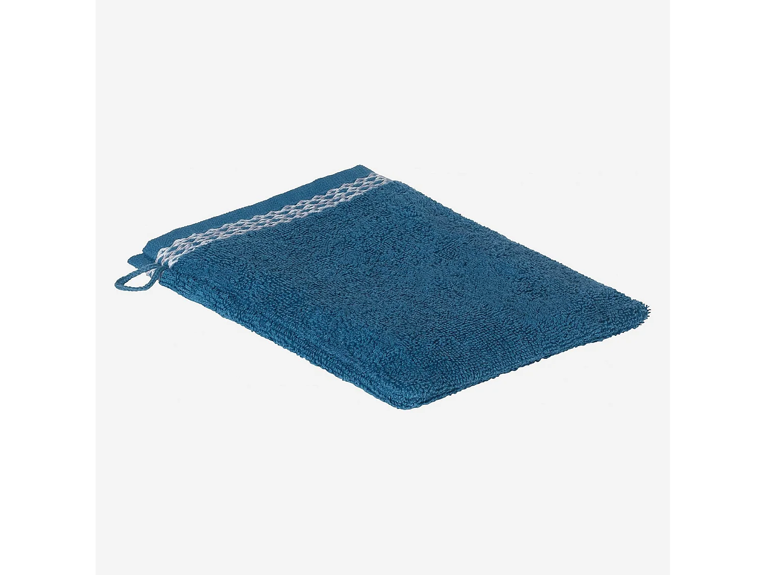 Habitat - Gant de toilette en coton - Bleu (Lot de 2) - Belize