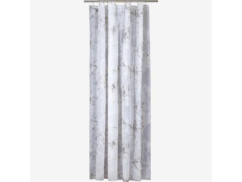 Habitat - Rideau de douche - Gris - Design by Habitat Design Studio - Marble
