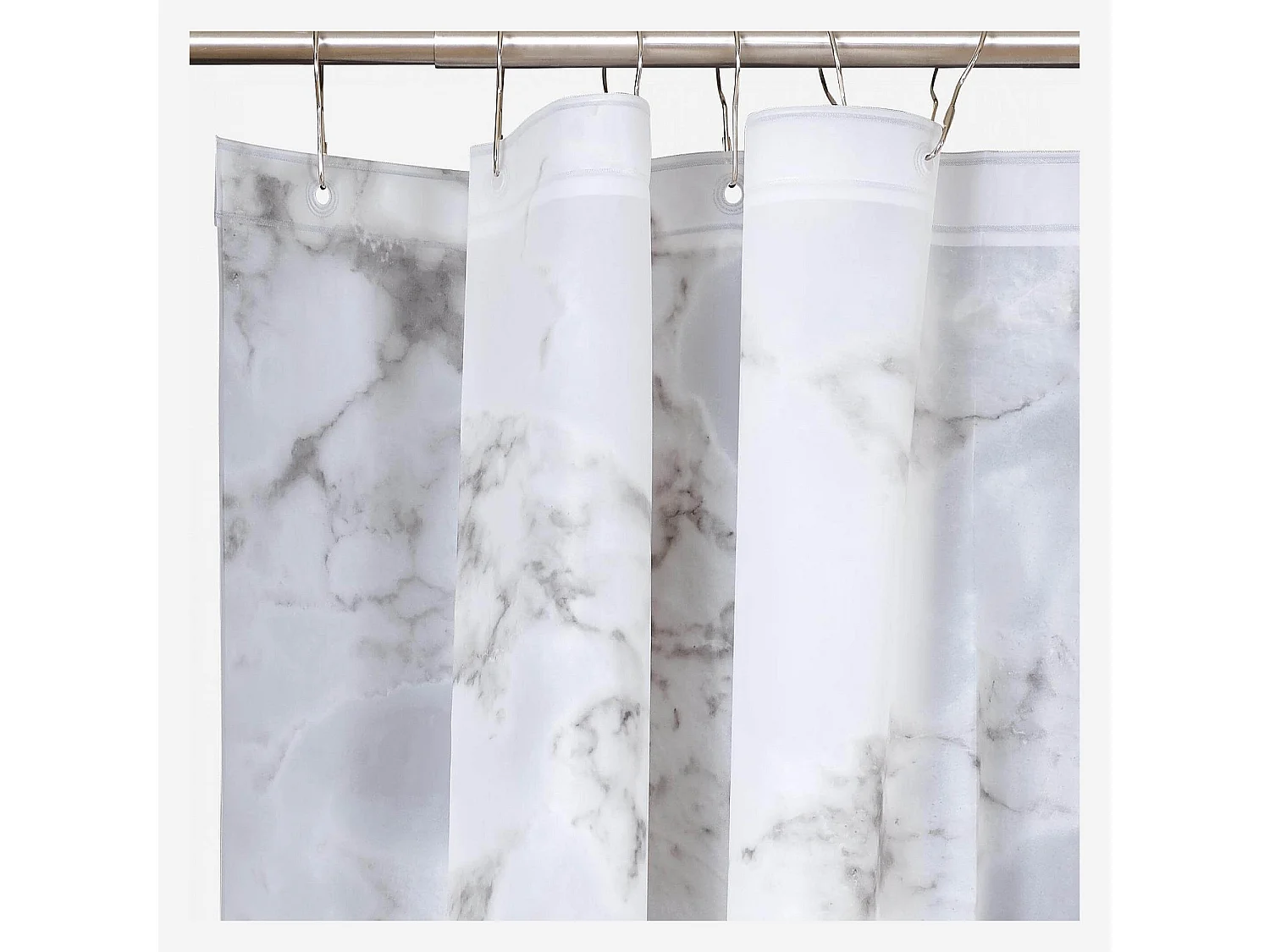 Habitat - Rideau de douche - Gris - Design by Habitat Design Studio - Marble