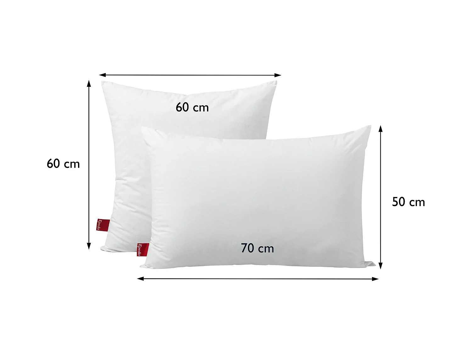 Oreiller Epeda Héritage 65x65 cm