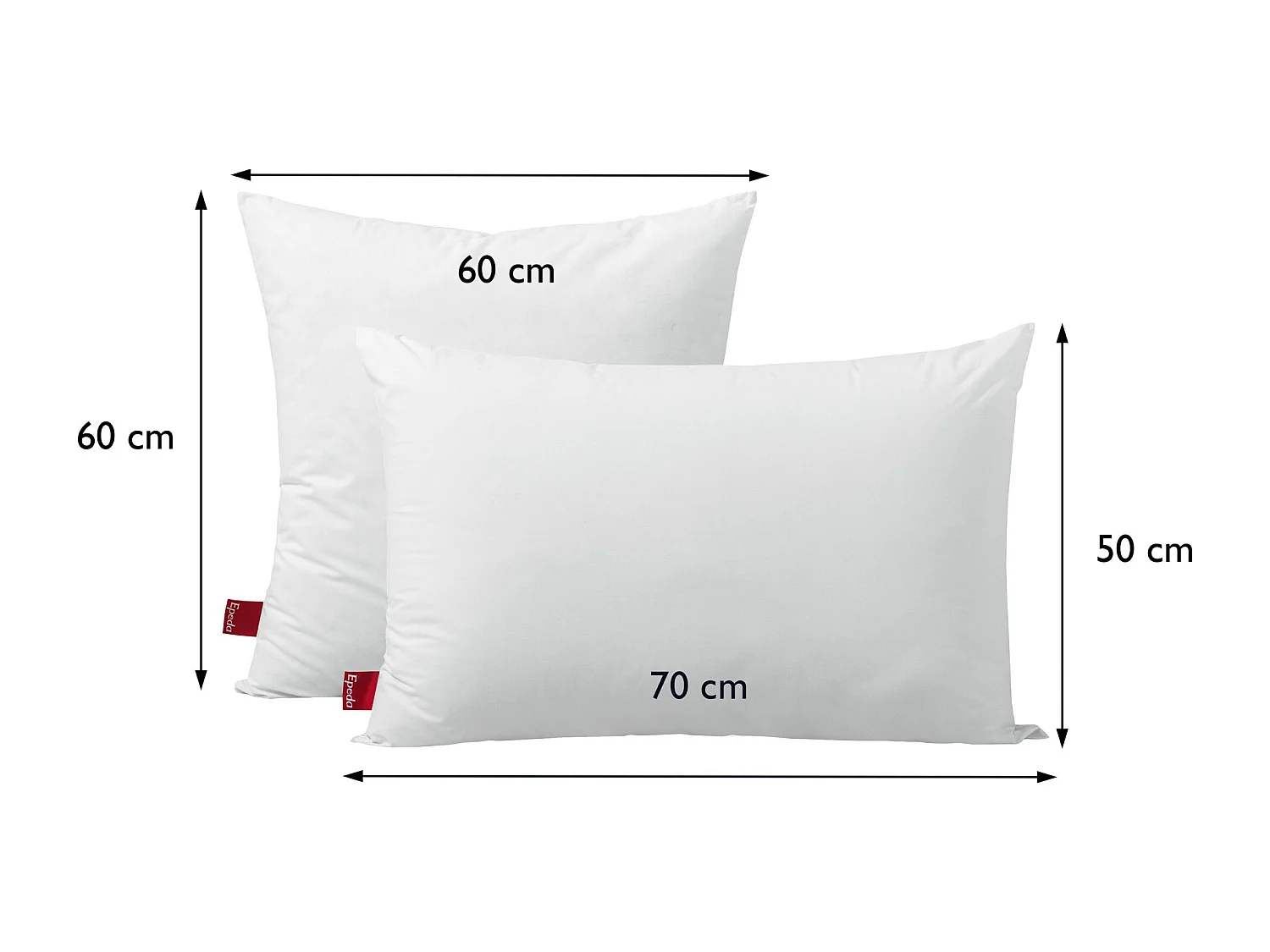 Oreiller Epeda Héritage 65x65 cm