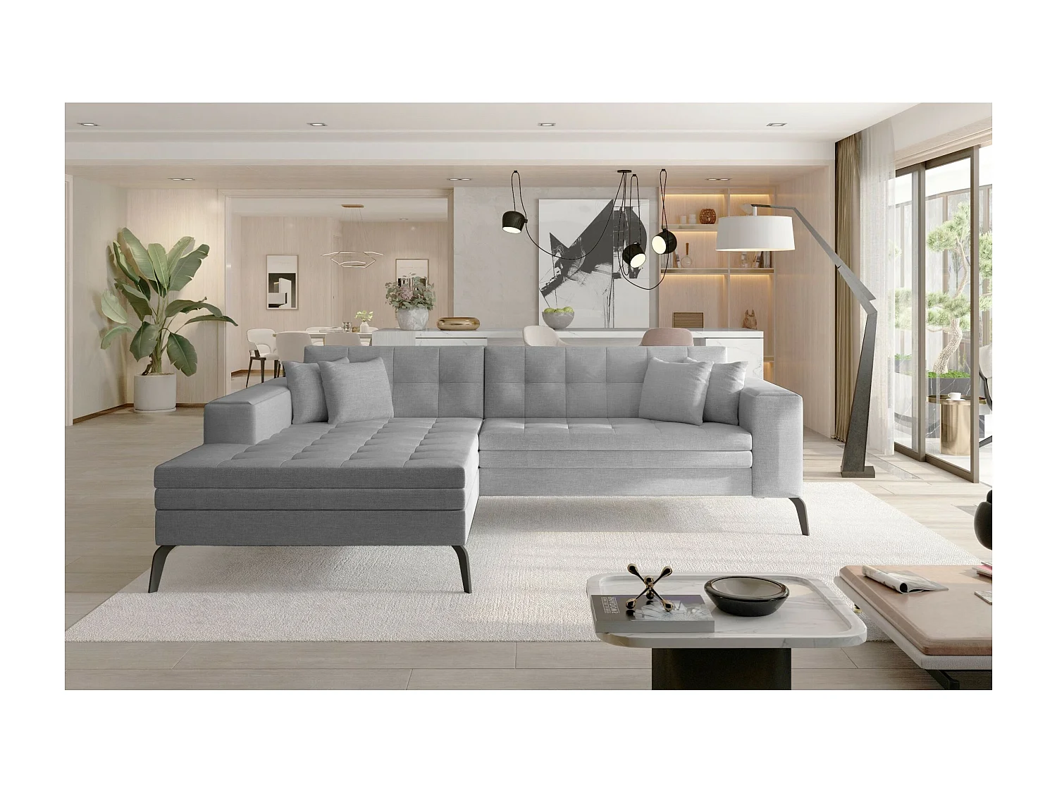 Canapé d'angle Primo L