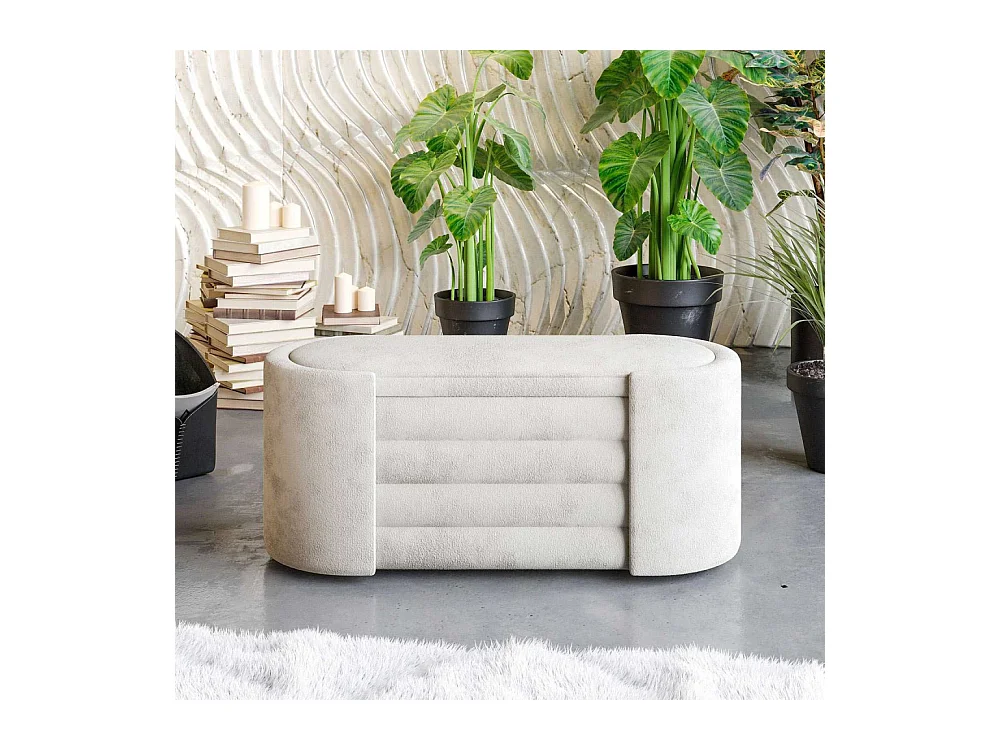 Pouf coffre de rangement Rosa Boxed