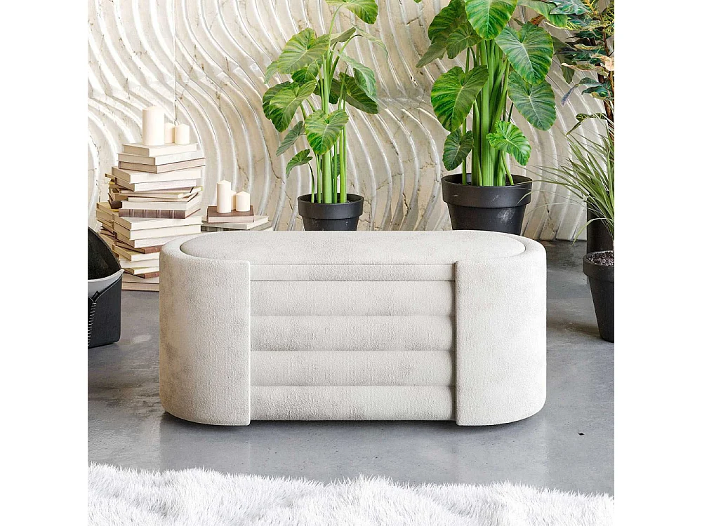 Pouf coffre de rangement Rosa Boxed