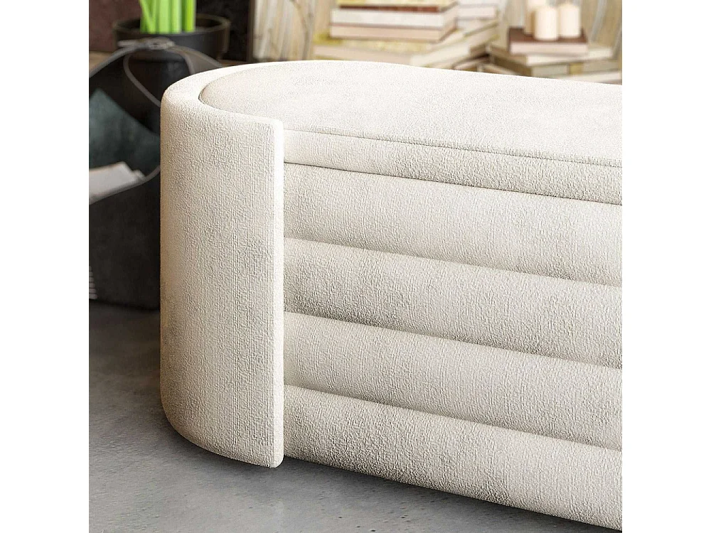 Pouf coffre de rangement Rosa Boxed