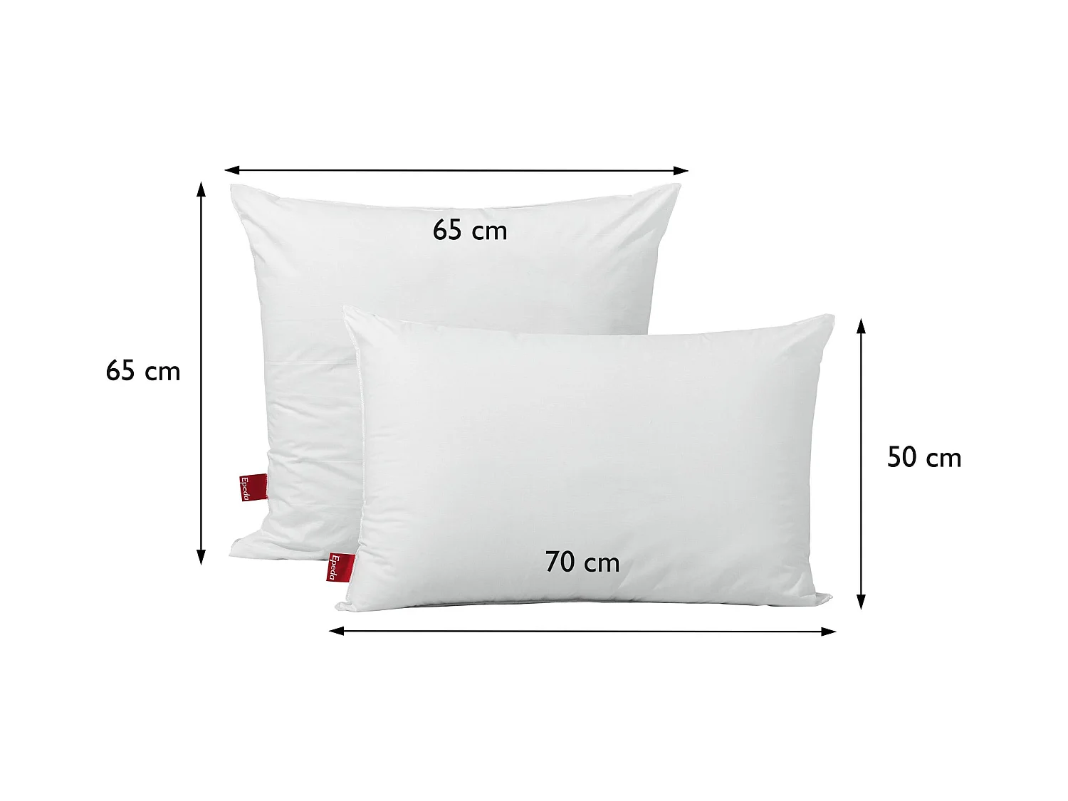 Oreiller Epeda Délicatesse 65x65 cm