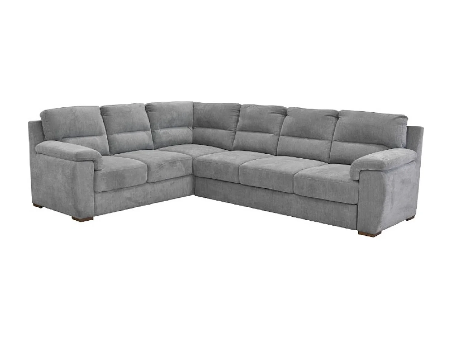 Divano d'angolo Kvin L/rivestimento in tessut/