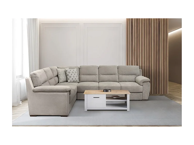 Ecksofa Kvin L/Stoffbezug/