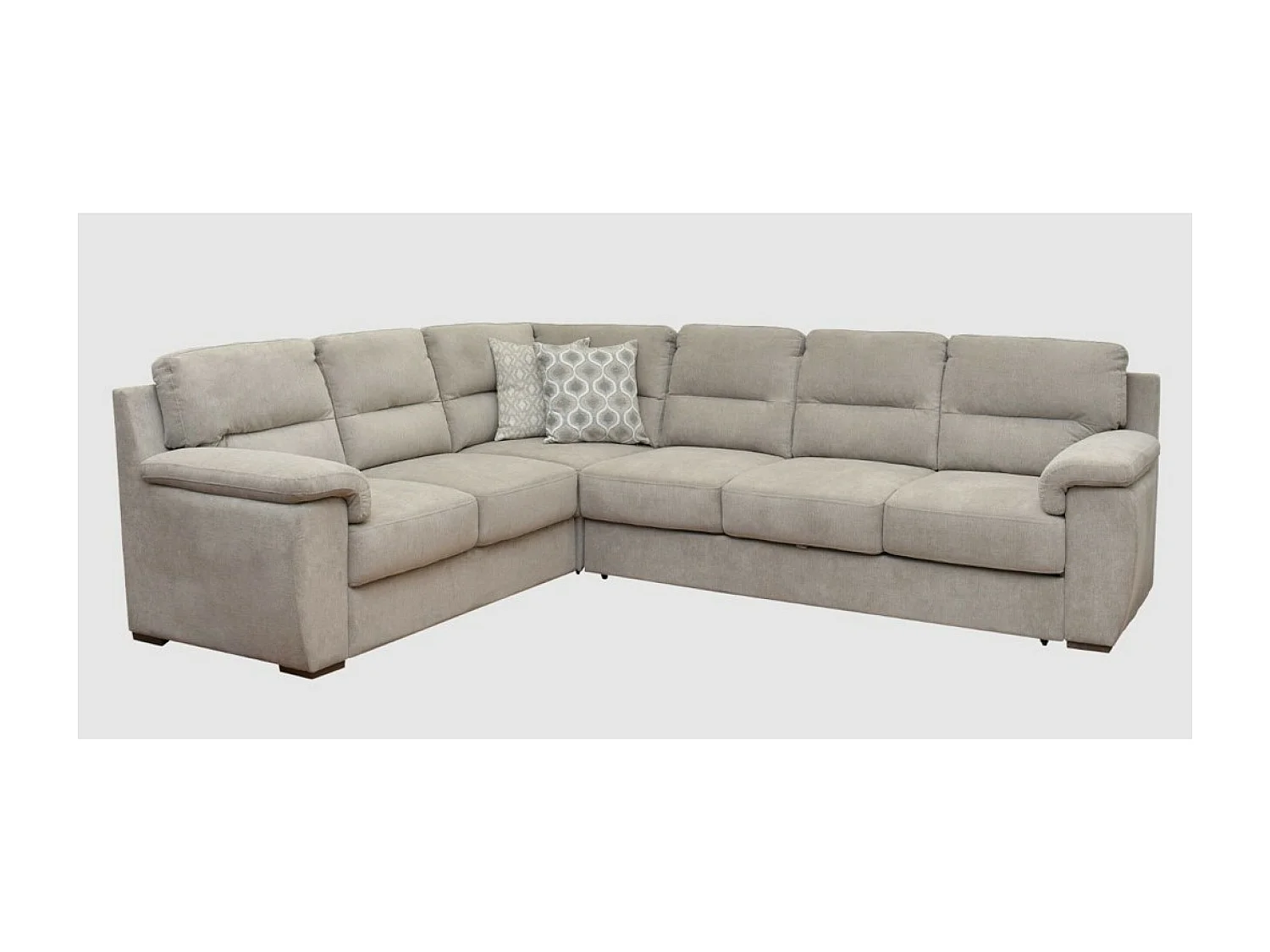 Ecksofa Kvin L/Stoffbezug/