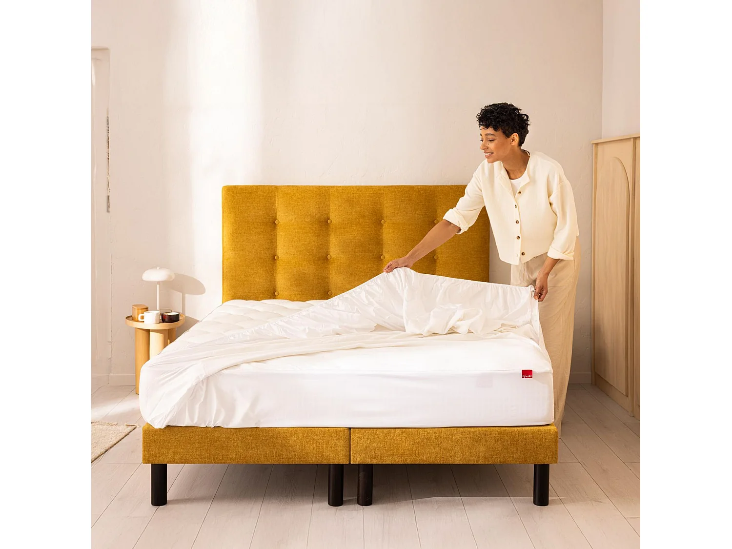 Protège matelas Epeda Quietude 160x200 cm
