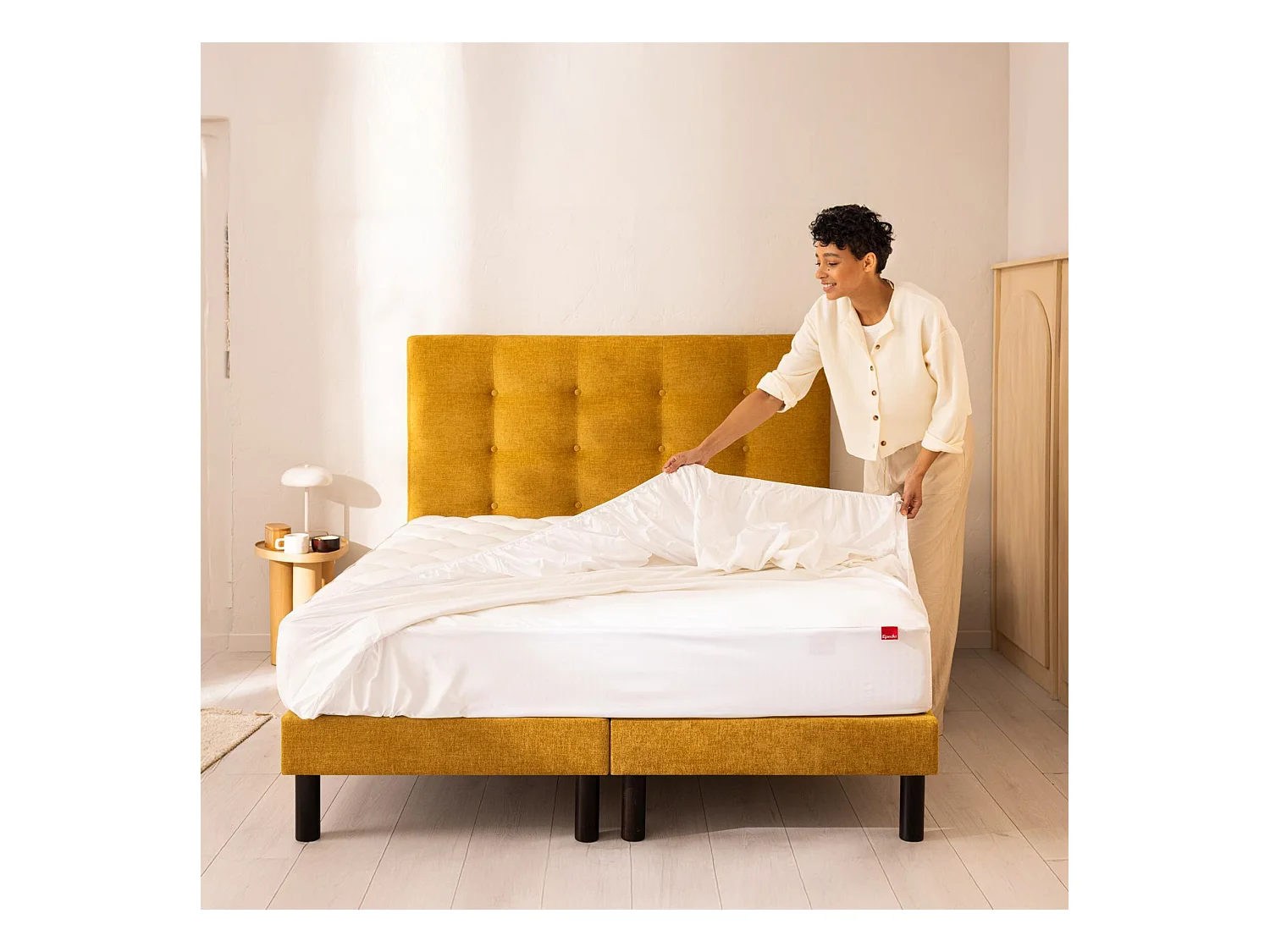 Protège matelas Epeda Quietude 180x200 cm