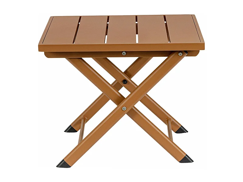 Table basse pliante de jardin en aluminium L44 - CABOURG