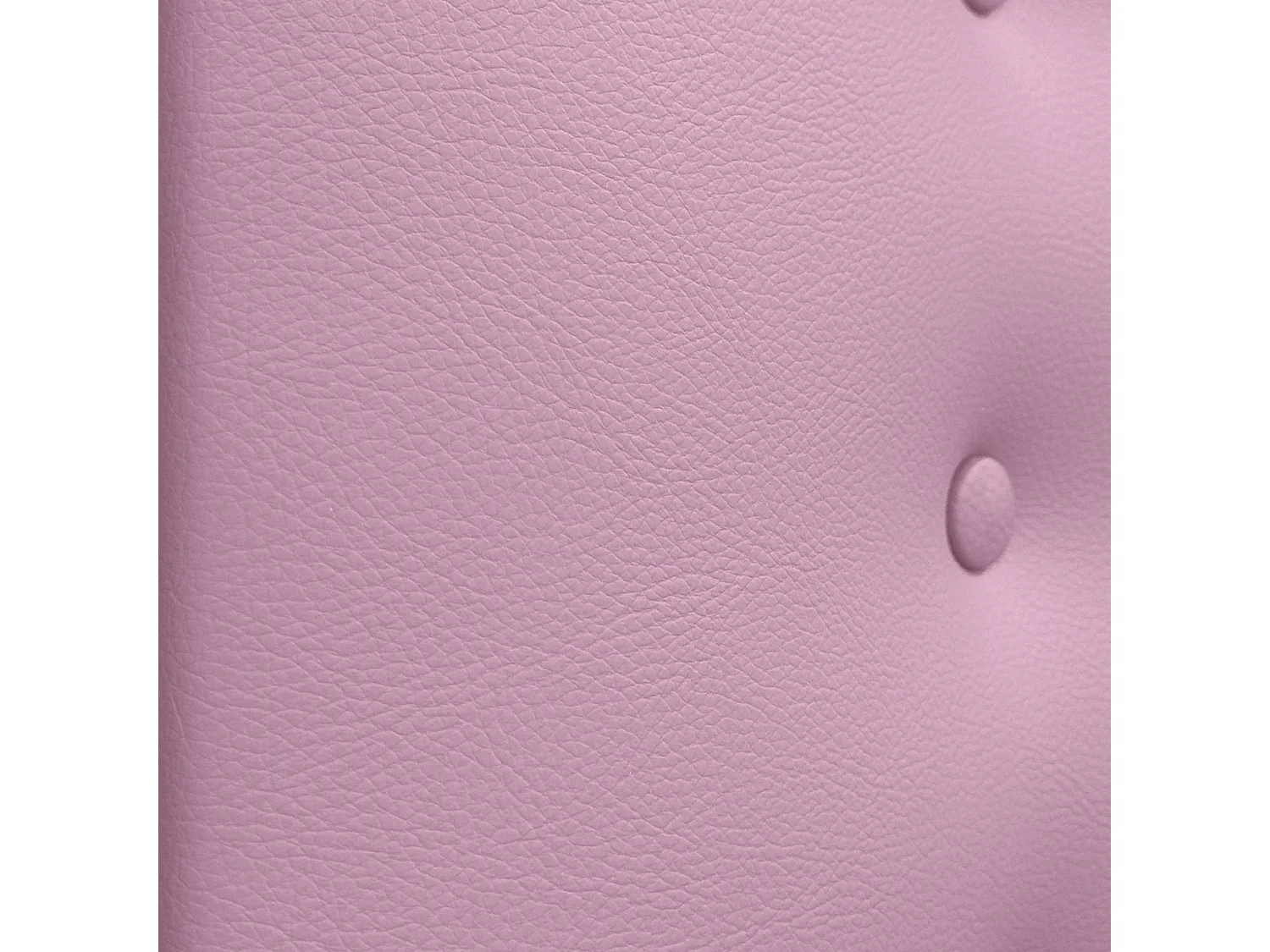 DHOME Tête de lit en simili cuir avec 3 rangées de boutons Tête de lit rembourrée pour lit de luxe (Rose, 90cm)