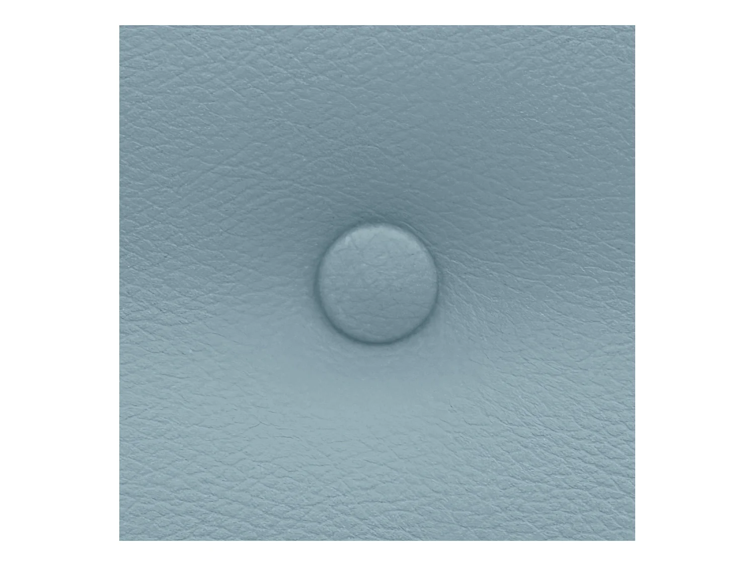 DHOME Testiera in ecopelle con 3 file di bottoni Testiera imbottita per letto di lusso (Celeste, 145cm)