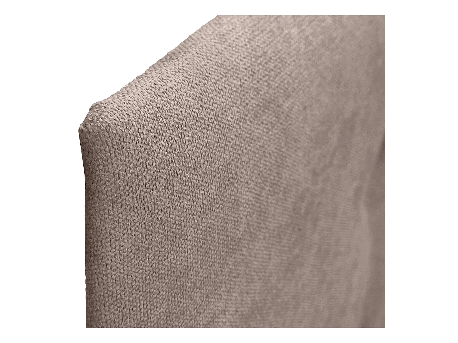 DHOME Tête de Lit en Tissu ACUALINE avec 3 Rangées Entrelacées de Boutons et Pieds Tête de Lit Capitonnée de Luxe(Tierra, 160cm)