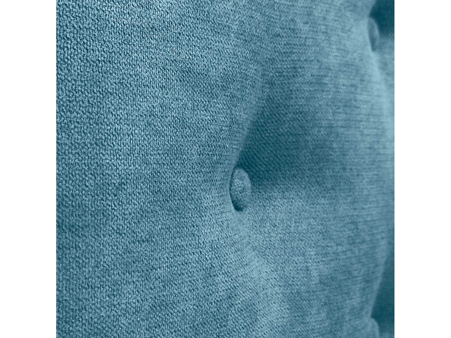 DHOME Tête de Lit en Tissu ACUALINE avec 3 Rangées Entrelacées de Boutons et Pieds Tête de Lit Capitonnée de Luxe(Turquoise, 160cm)