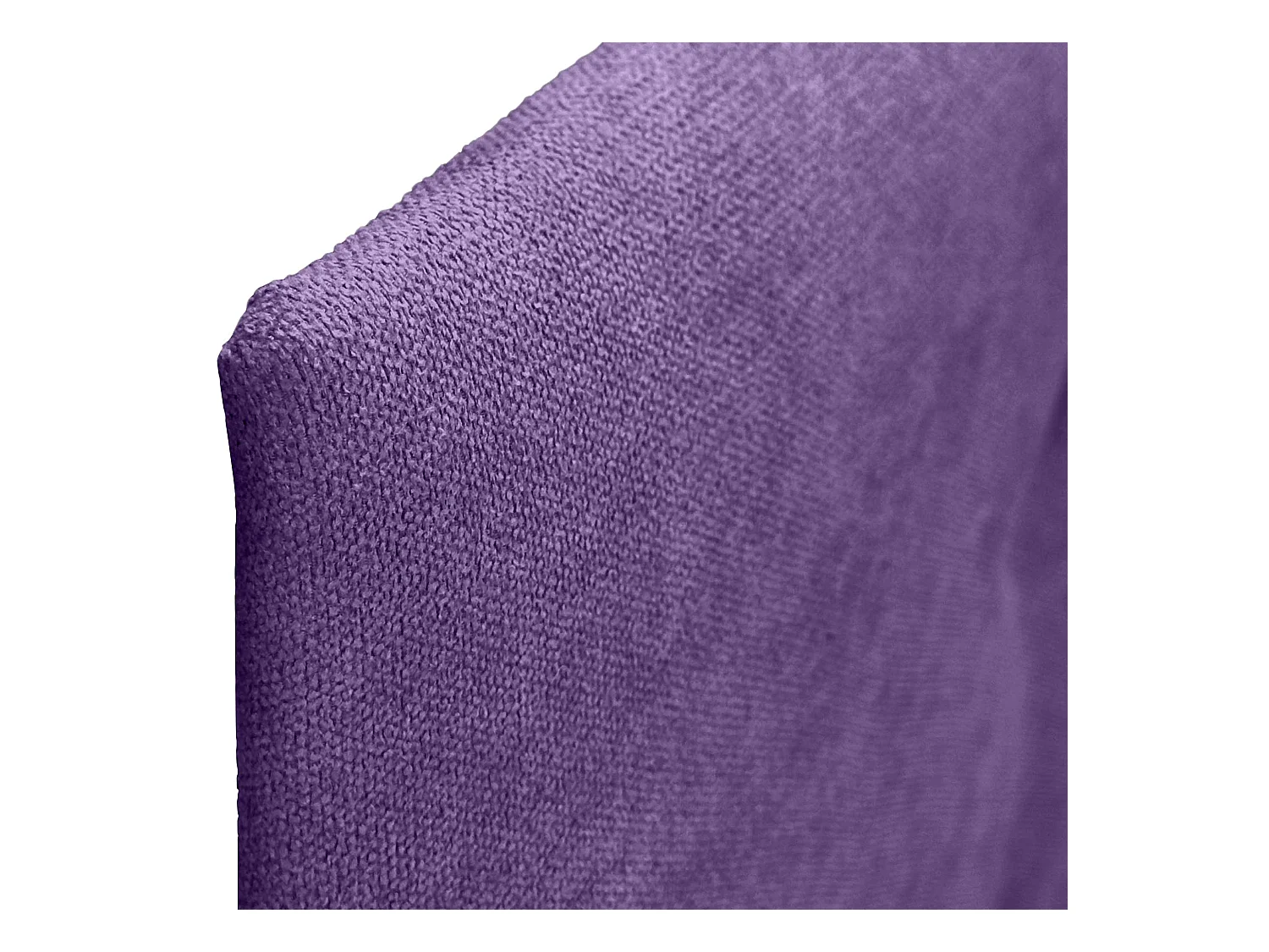 DHOME Tête de Lit en Tissu ACUALINE avec 3 Rangées Entrelacées de Boutons et Pieds Tête de Lit Capitonnée de Luxe(Lilas, 150cm)
