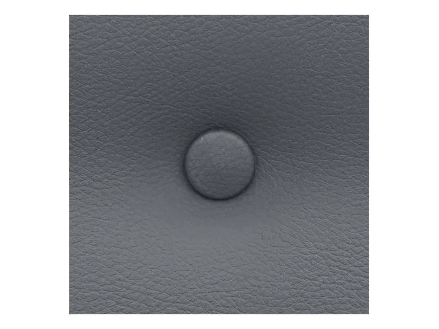 DHOME Tête de Lit en Similicuir avec 3 Rangées de Boutons Entrelacées Tête de Lit Rembourrée de Luxe (Gris, 210cm (2 pièces))