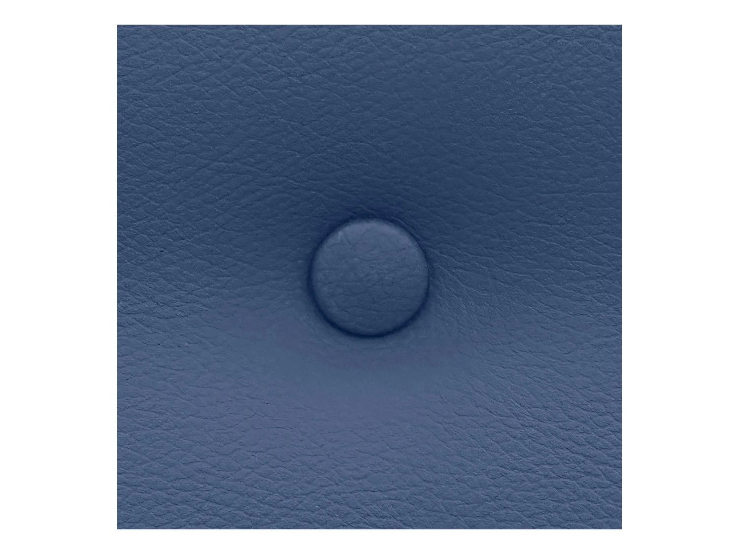 DHOME Tête de Lit en Similicuir avec 3 Rangées de Boutons Entrelacées Tête de Lit Rembourrée de Luxe (Bleu, 180cm (2 pièces))