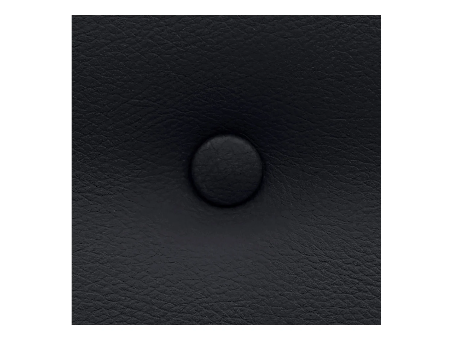 DHOME Tête de Lit en Similicuir avec 3 Rangées de Boutons Entrelacées Tête de Lit Rembourrée de Luxe (Noir, 220cm (2 pièces))