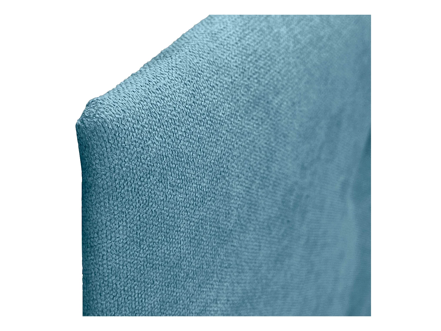 DHOME Tête de Lit en Tissu ACUALINE avec 3 Rangées Entrelacées de Boutons Tête de Lit Capitonnée de Luxe(Turquoise, 110cm)