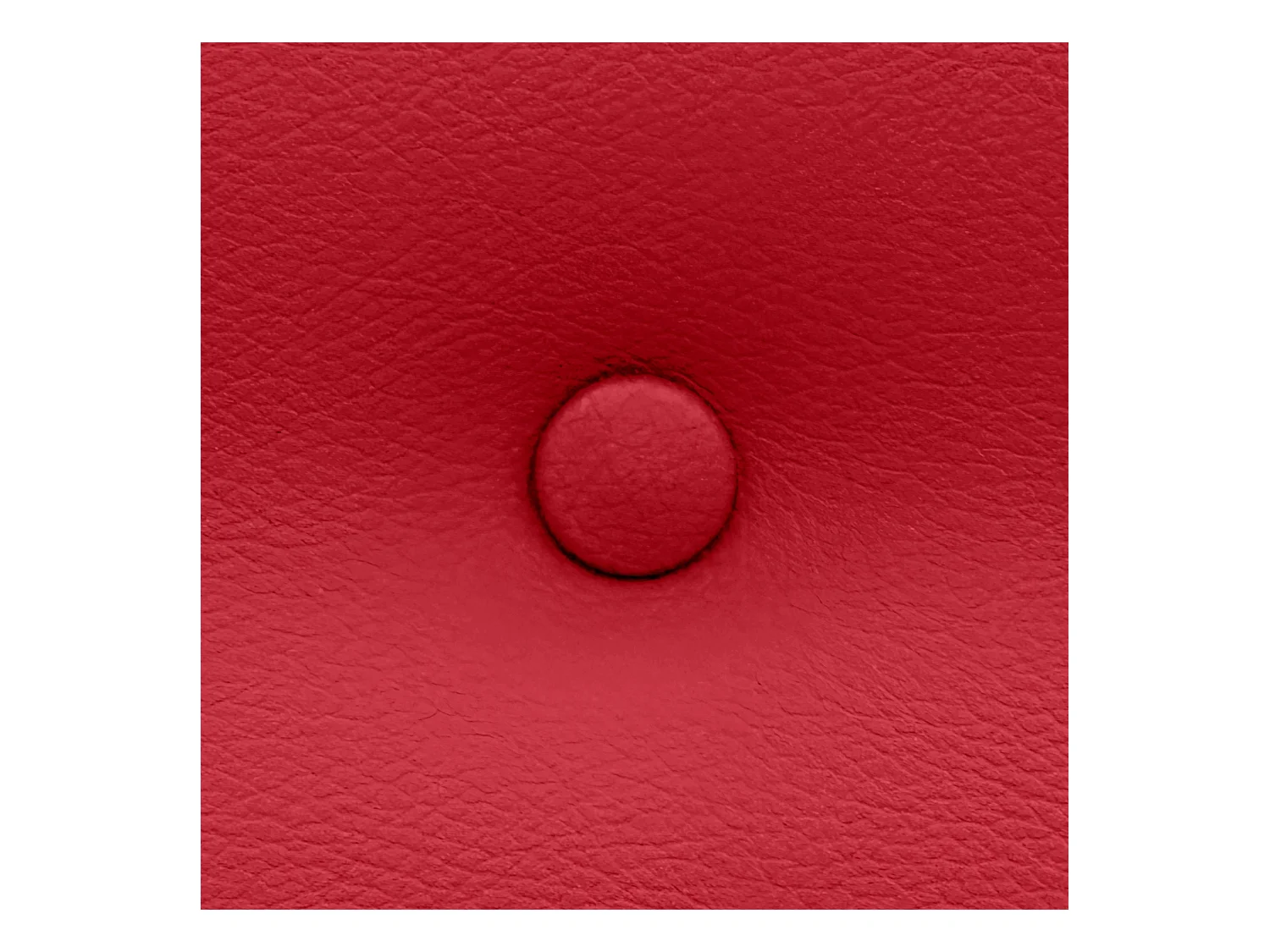 DHOME Tête de Lit en Similicuir avec 3 Rangées de Boutons Entrelacées Tête de Lit Rembourrée de Luxe (Rouge, 160cm (2 pièces))