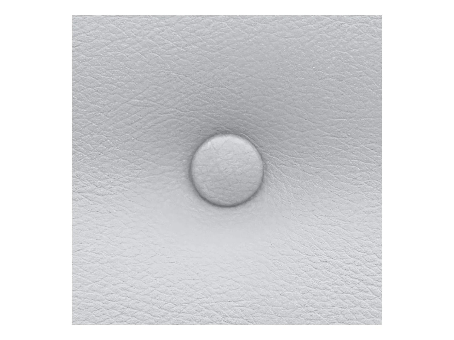 DHOME Tête de Lit en Similicuir avec 3 Rangées de Boutons Entrelacées Tête de Lit Rembourrée de Luxe (Blanc, 145cm)