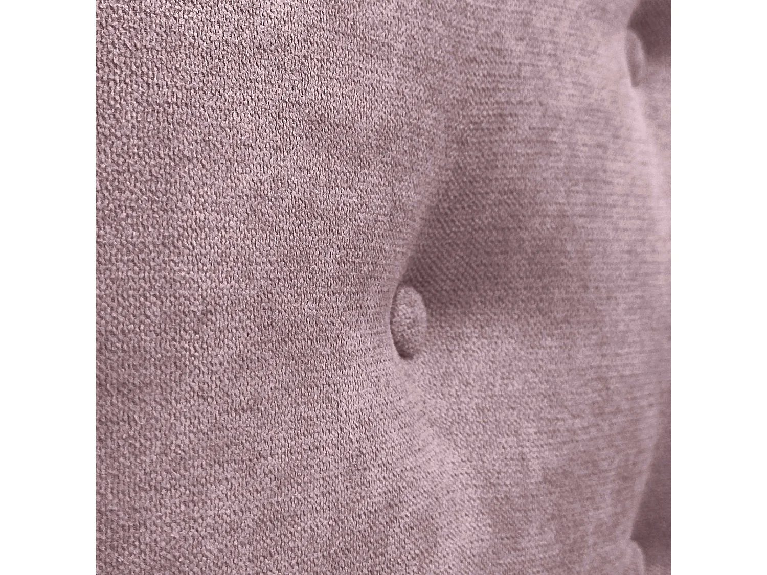 DHOME Tête de Lit en Tissu ACUALINE avec 3 Rangées Entrelacées de Boutons et Pieds Tête de Lit Capitonnée de Luxe(Rose, 135cm)