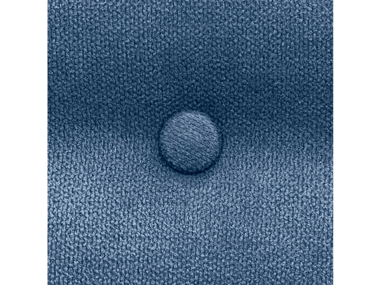 DHOME Tête de Lit en Tissu ACUALINE avec 3 Rangées Entrelacées de Boutons et Pieds Tête de Lit Capitonnée de Luxe(Bleu, 145cm)