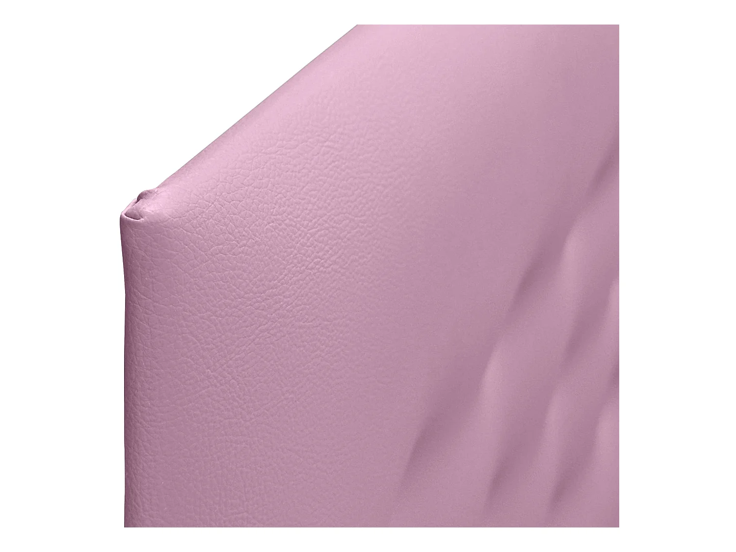 DHOME Kopfteil de Kunstleder mit 3 Knopfreihen gepolstertes luxuriöses Bettkopfteil (Rosa, 220cm (2 piezas))