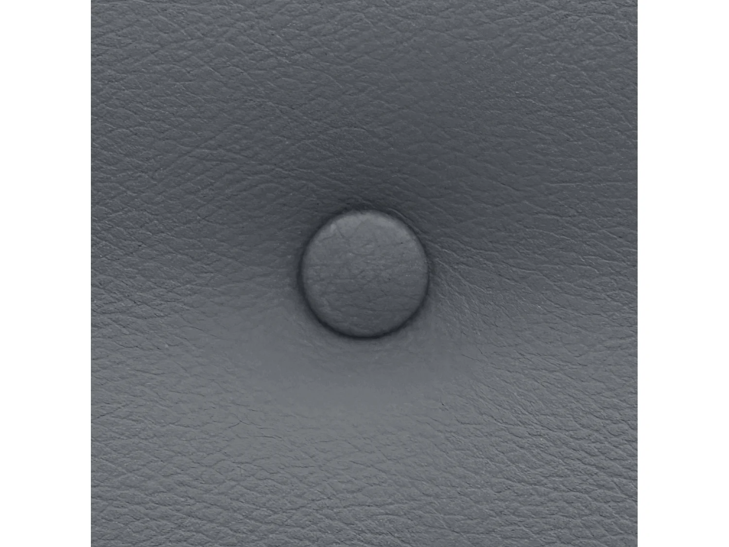 DHOME Testiera in Ecopelle con 3 File di Bottoni Testiera Imbottita Letto di Lusso (Grigio, 190cm (2 pezzi))