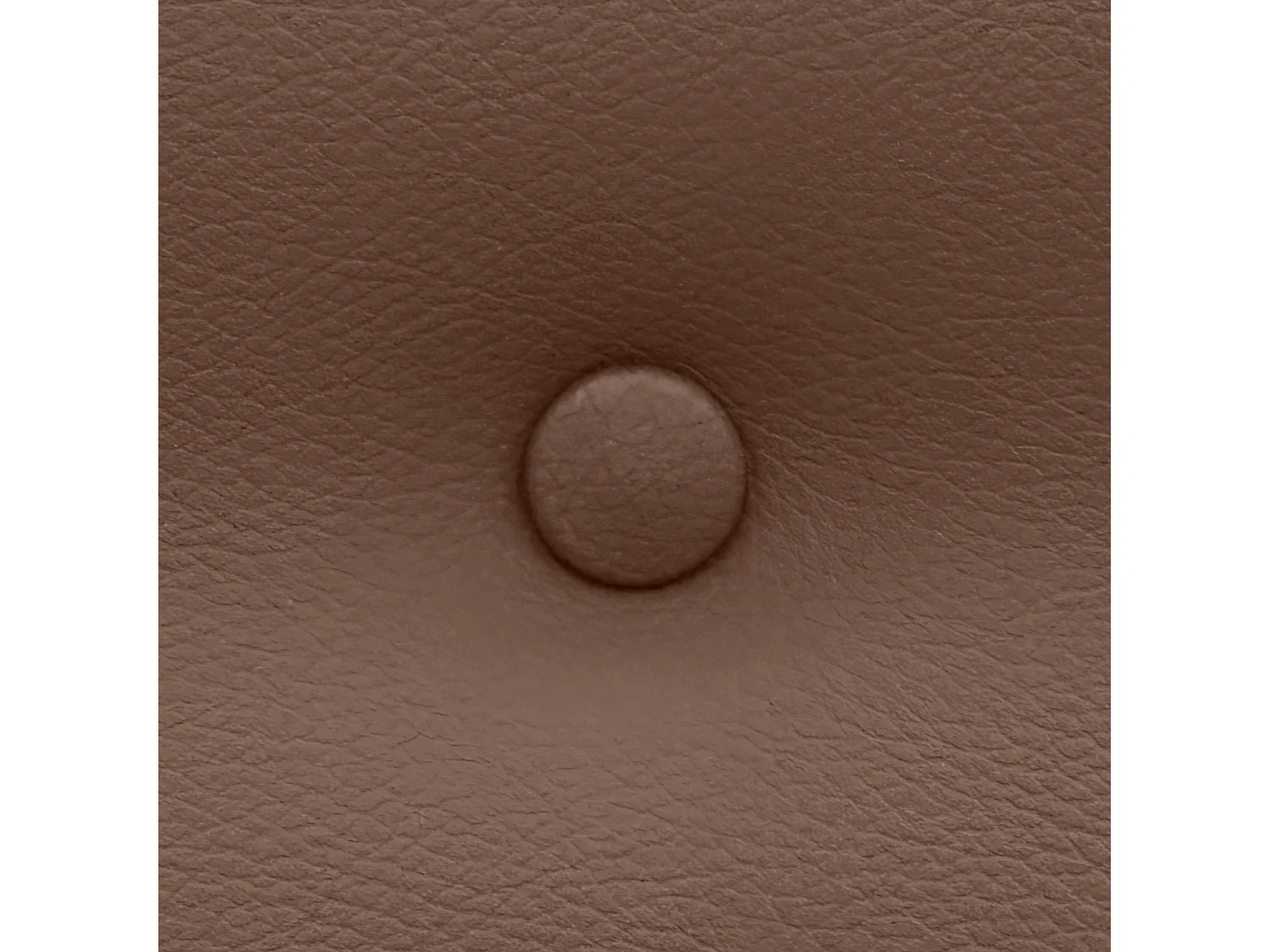 DHOME Tête de Lit en Similicuir avec 3 Rangées de Boutons Entrelacées Tête de Lit Rembourrée de Luxe (Beige, 135cm)