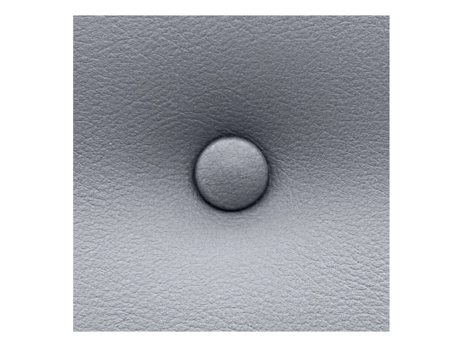 DHOME Tête de Lit en Similicuir avec 3 Rangées de Boutons Entrelacées Tête de Lit Rembourrée de Luxe (Argent, 160cm (2 pièces))