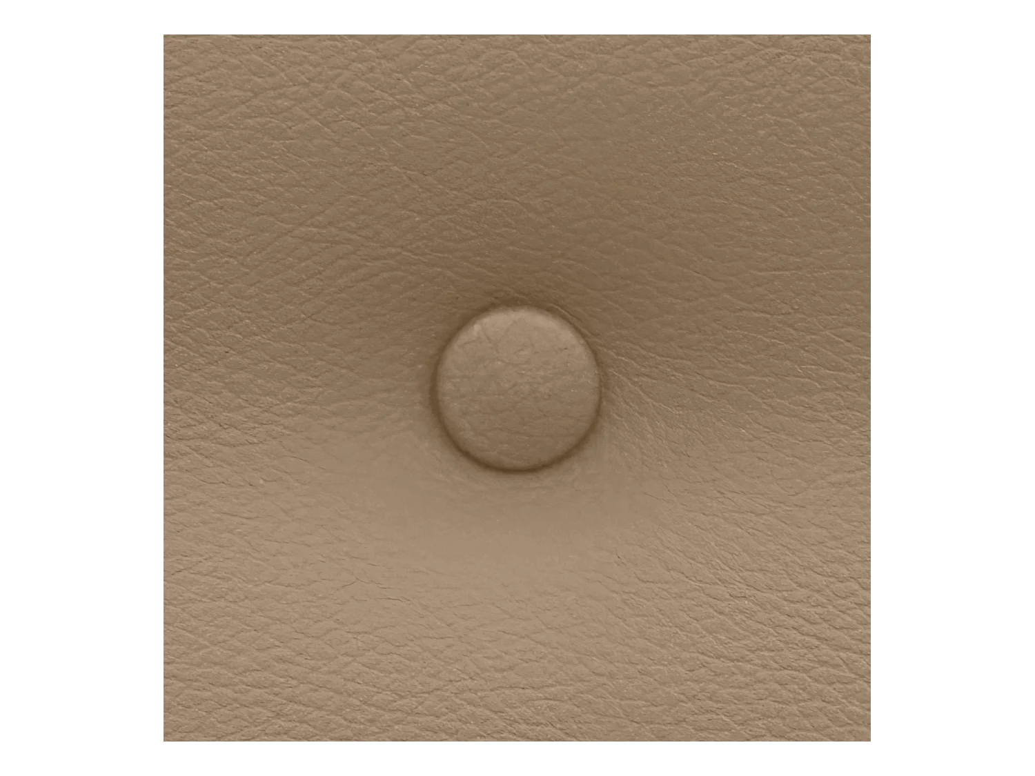 DHOME Tête de Lit en Similicuir avec 3 Rangées de Boutons Entrelacées Tête de Lit Rembourrée de Luxe (Marron Clair, 135cm)