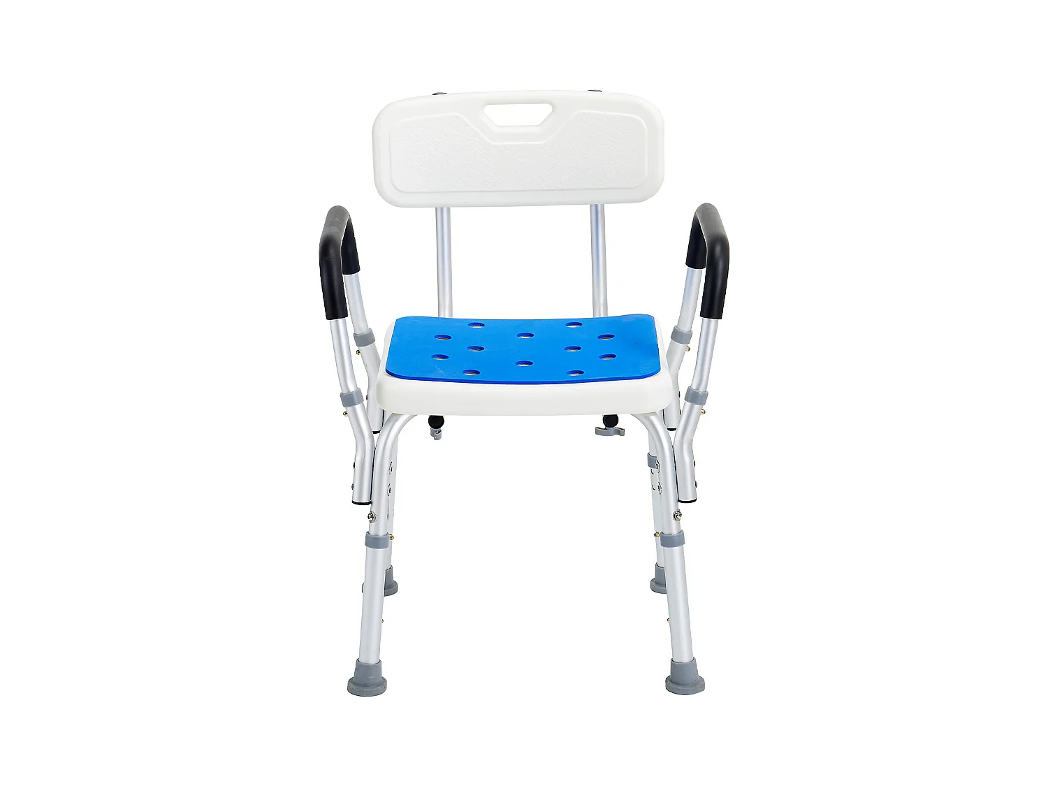 Chaise de Douche SucceBuy Chaise de Douche Robuste de 400 lb avec Hauteur Réglable, Surface Antidérapante, Idéale pour la Baignoire et la Douche