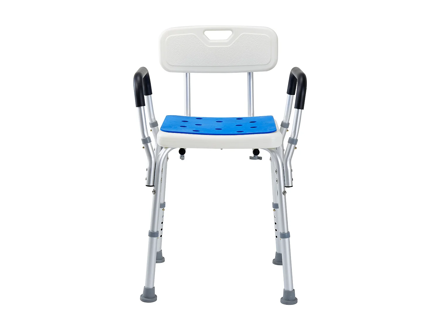 Duschstuhl SucceBuy, 180 kg, Robust, mit Verstellbarer Höhe, Rutschfester Oberfläche, Ideal für Badewanne und Dusche