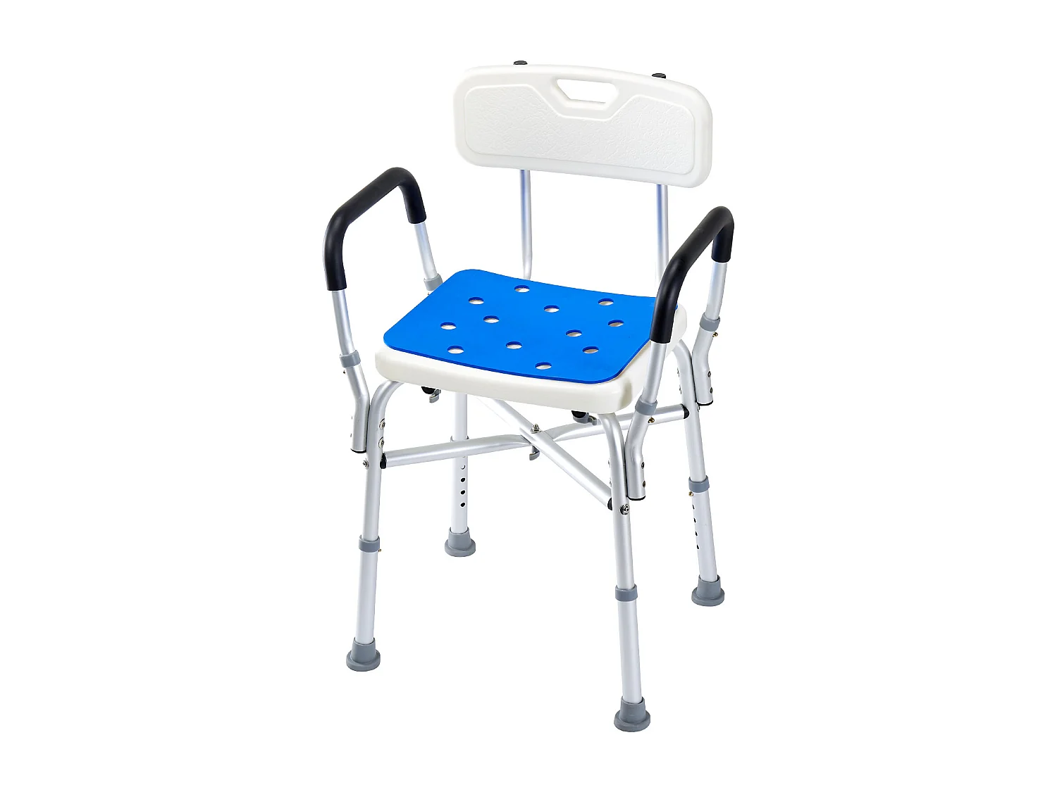 Chaise de Douche SucceBuy Chaise de Douche Robuste de 400 lb avec Hauteur Réglable, Spécialement Conçue pour un Confort Accru Dans la Baignoire