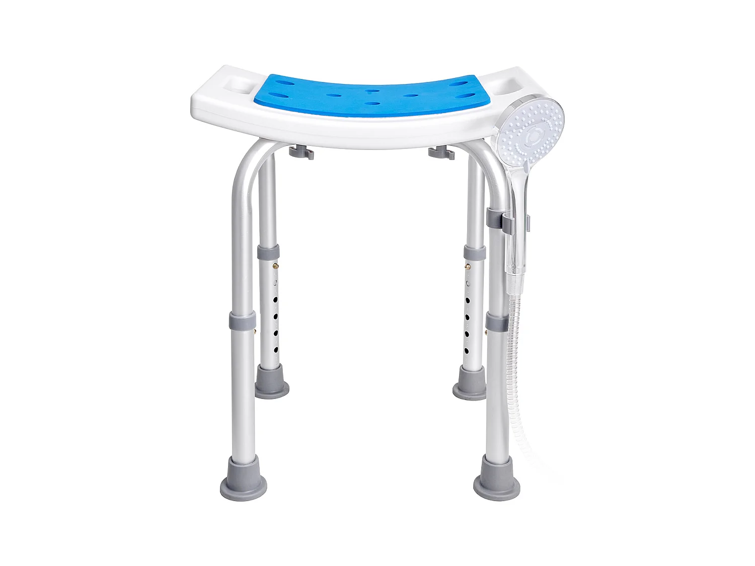 Chaise de Douche SucceBuy  Chaise de Douche Réglable, Tabouret de Bain Rembourré, Capacité de 350 lb