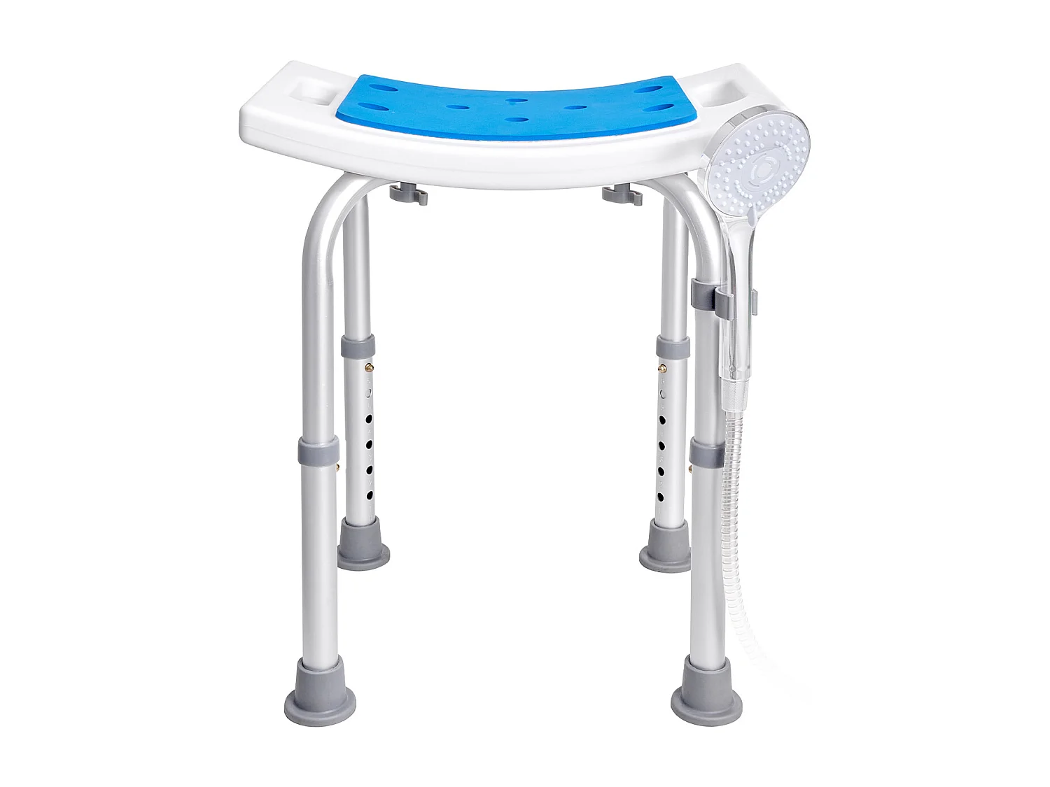 Chaise de Douche SucceBuy  Chaise de Douche Réglable, Tabouret de Bain Rembourré, Capacité de 350 lb