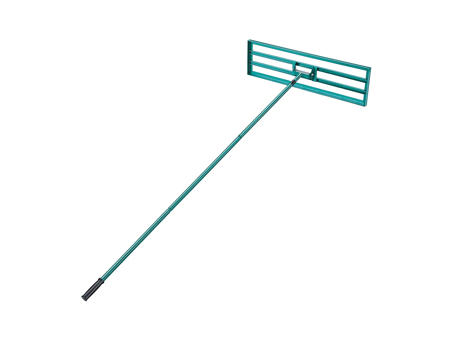 Rastrello Livellatore SucceBuy Lawn 91.4 cm x 25.4cm Attrezzo da Giardino con Manico Esteso in Acciaio da 198.1cm per Giardini