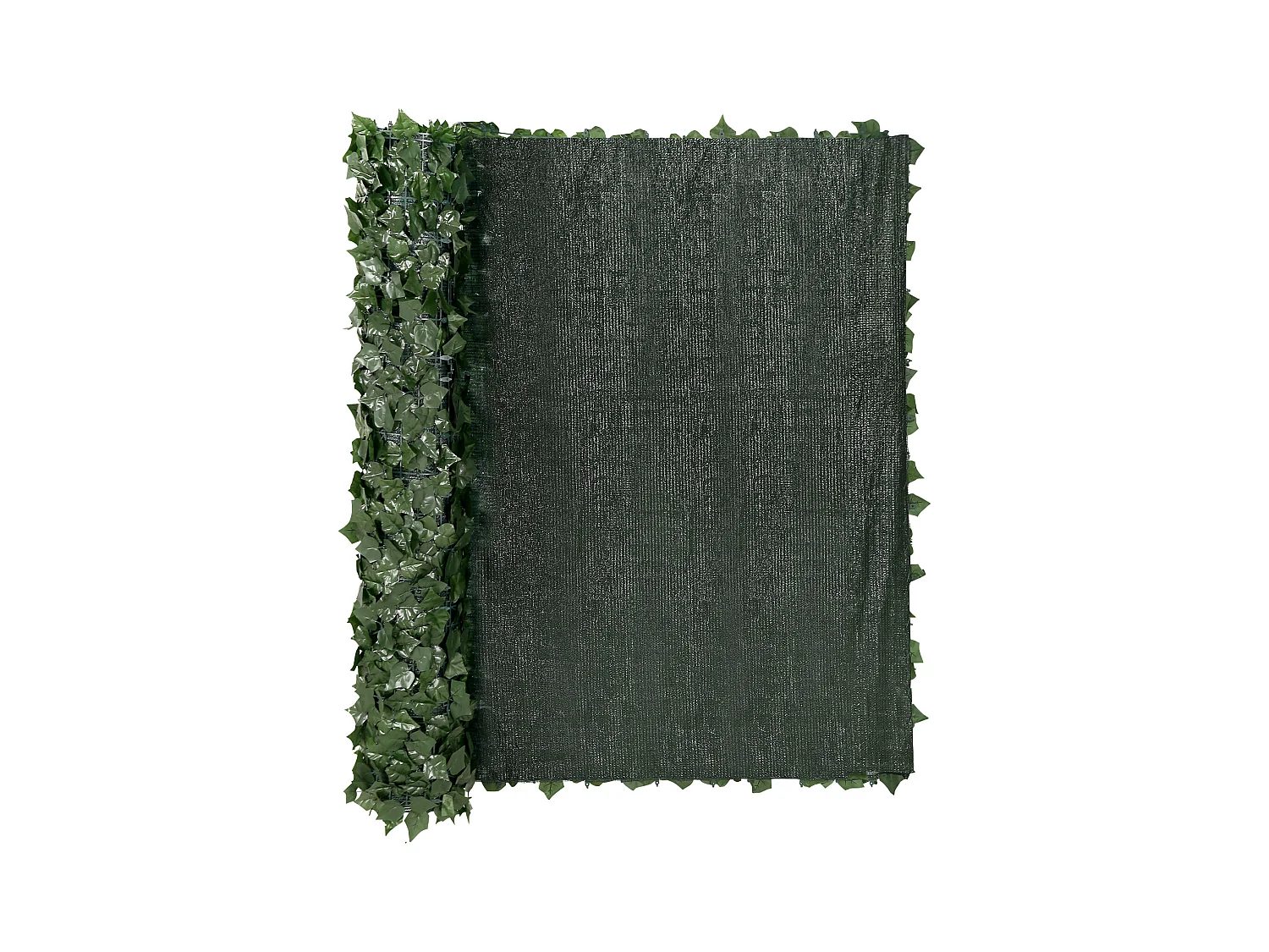 Panneaux de Buis Artificiels SucceBuy Clôture en Feuilles de Lierre Artificielles 149.8cm x248.9cm avec Support en Tissu Maillé