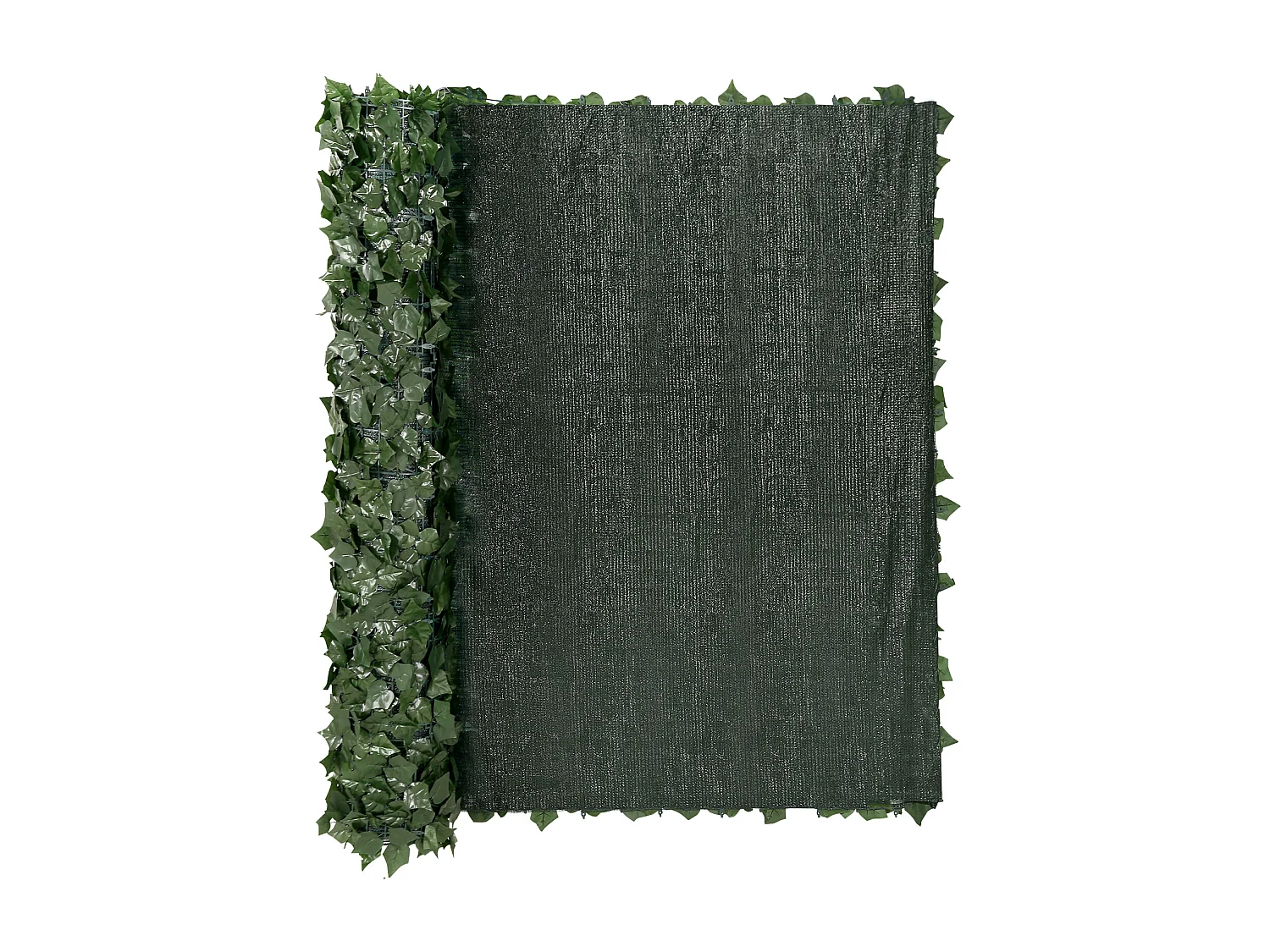 Panneaux de Buis Artificiels SucceBuy Clôture en Feuilles de Lierre Artificielles 149.8cm x248.9cm avec Support en Tissu Maillé