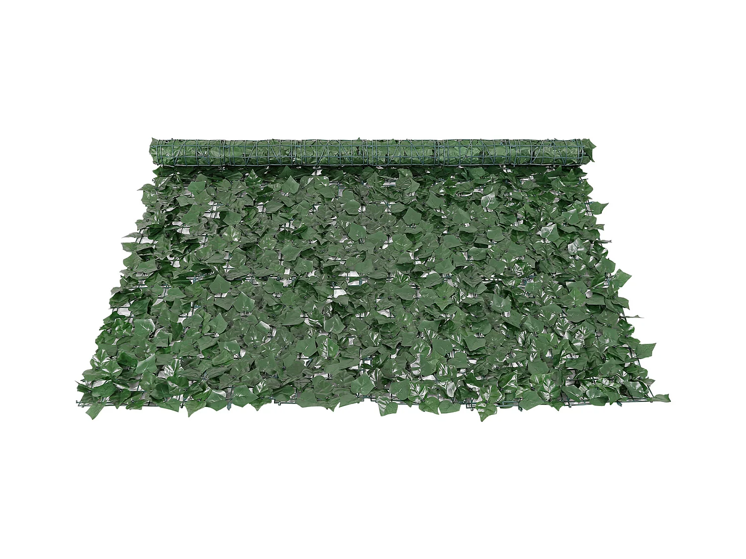 Panneaux de Buis Artificiels SucceBuy Panneau Décoratif de Clôture D'intimité en Feuilles de Lierre Artificiel 149.8cm x 248.9cm