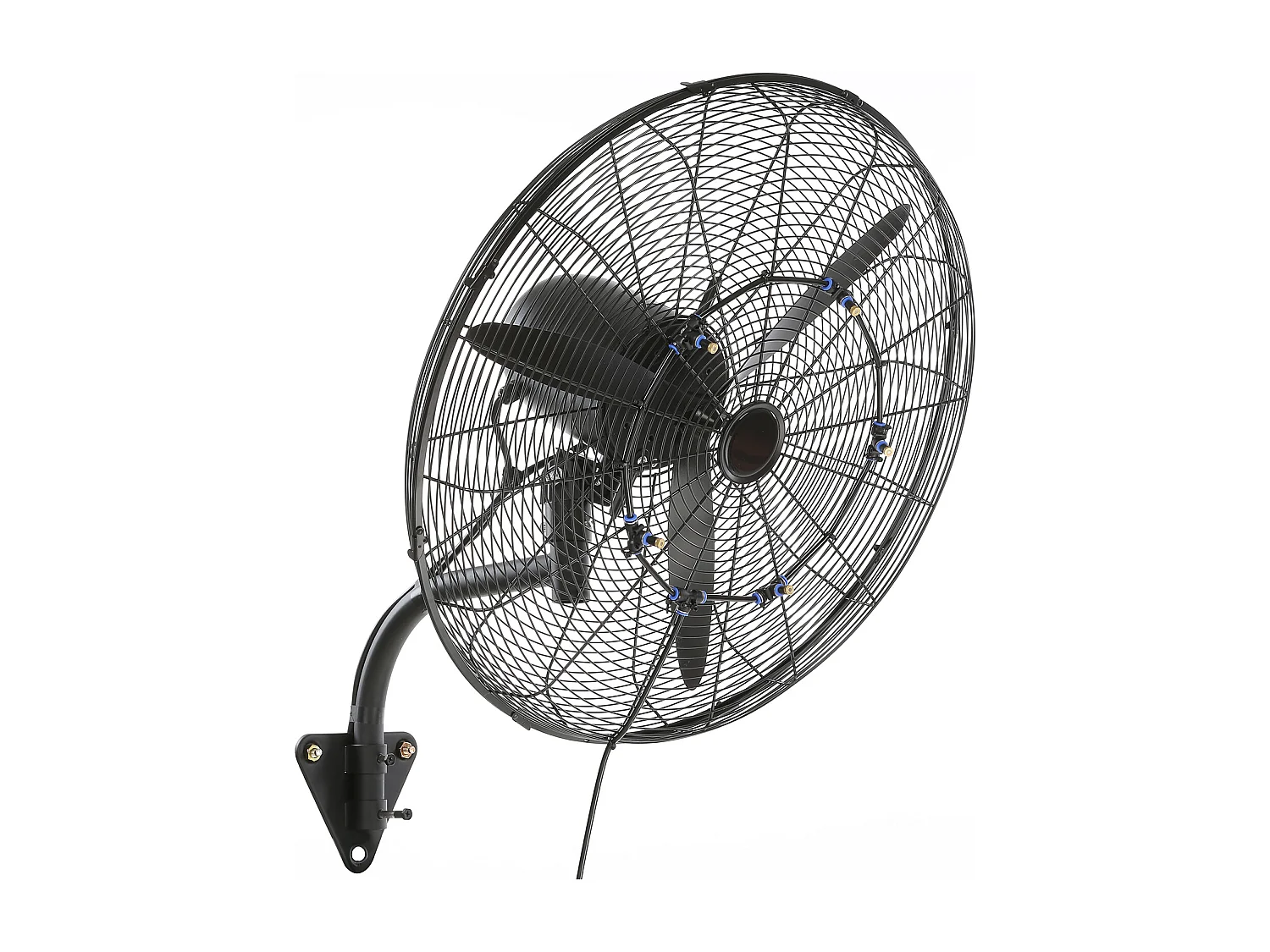 Ventilateur Brumisateur, SucceBuy Ventilateur à Brume Oscillante 60.96 CM 3 Vitesses 115 W en Métal