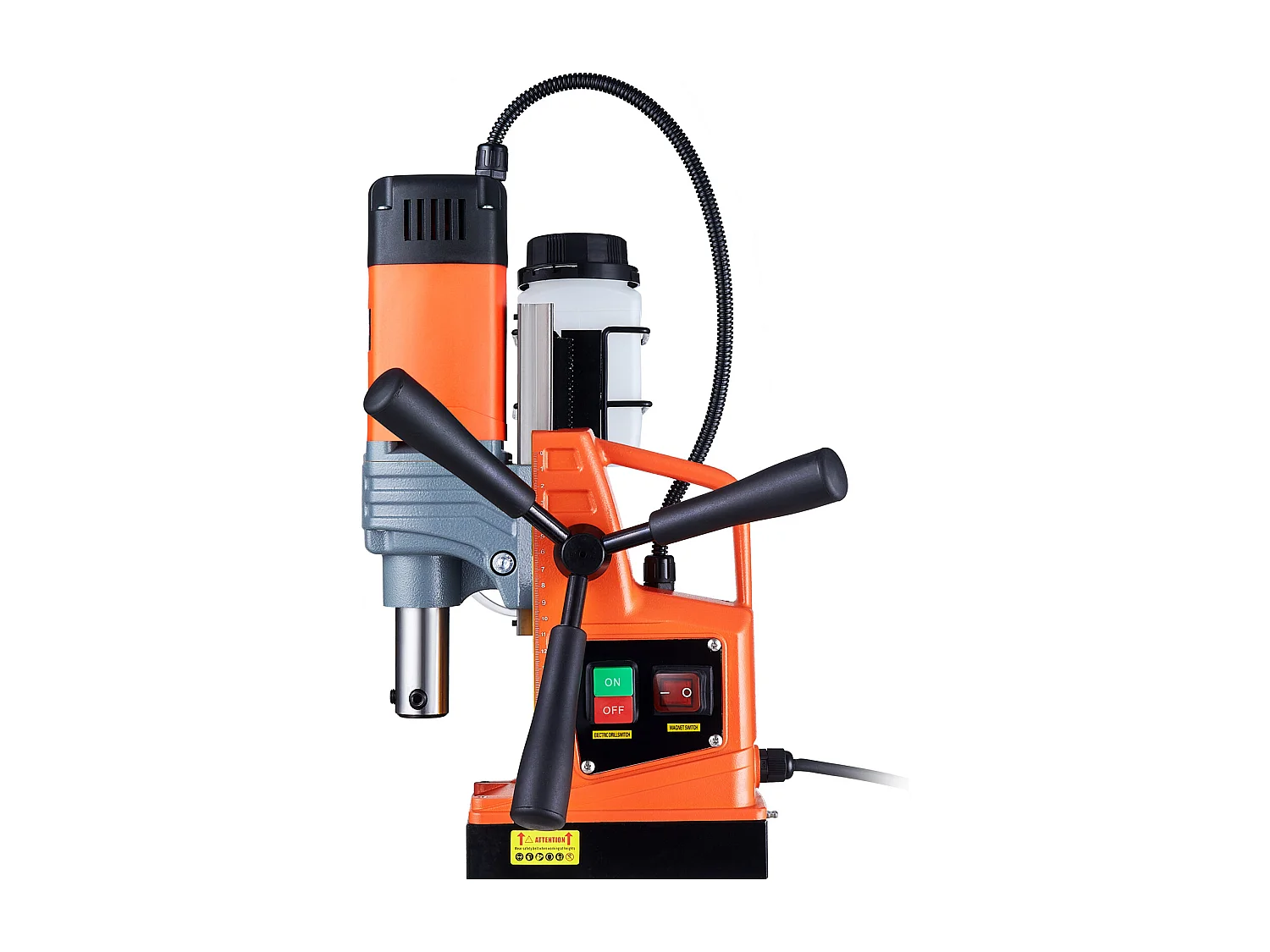 Wiertarka Magnetyczna 1300 W SucceBuy, 2922 lbf, 810 obr./min, Przenośna Wiertarka Magnetyczna