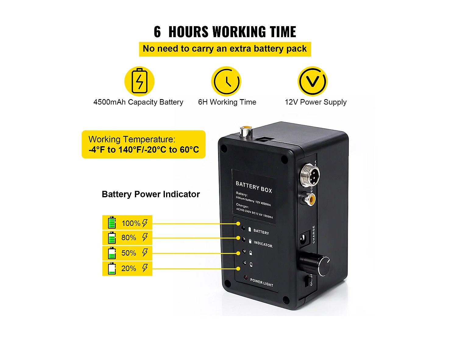 Caméra SucceBuy Kit de Caméra D'inspection de Tuyaux de 65,6FT avec Carte SD 8G
